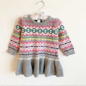 Girls Gap sweater dress 6-12 months